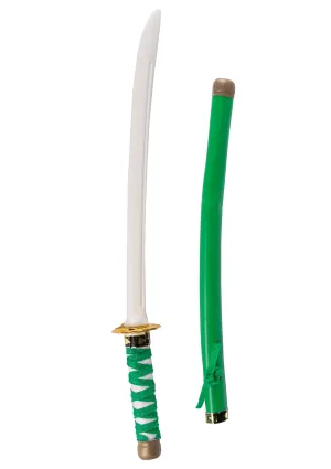 Ninja Katana Sword Costume Weapon - Green