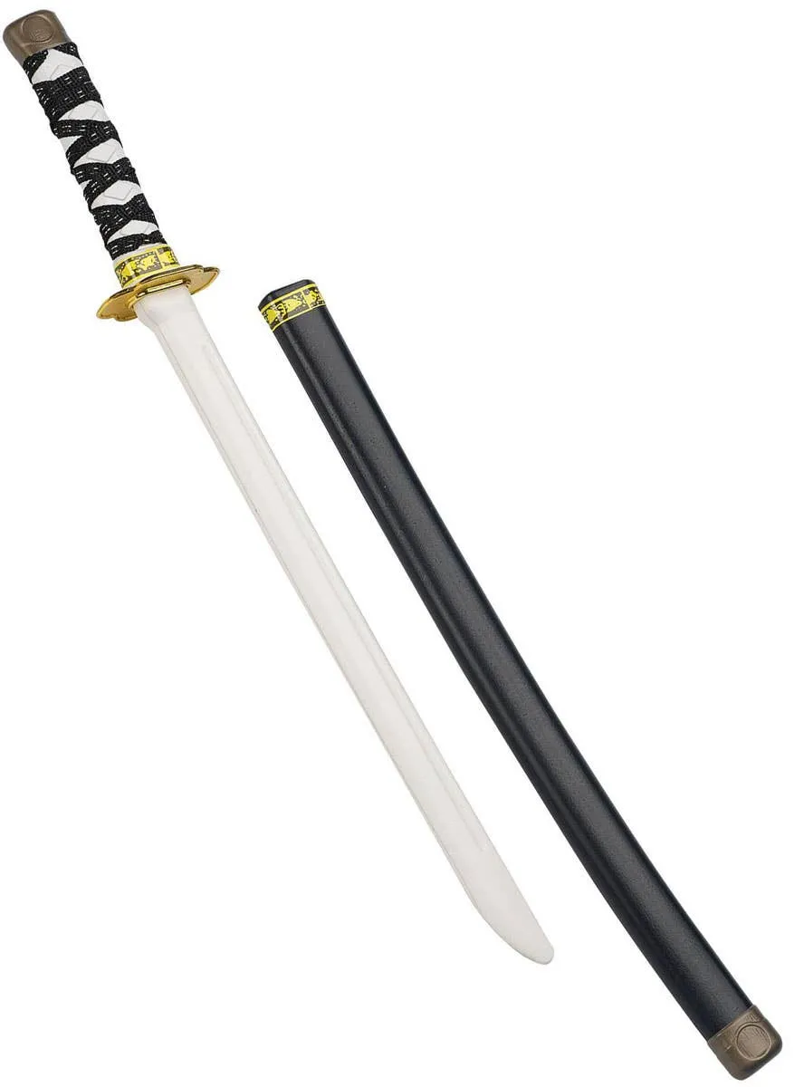 Ninja Warrior Sword and Sheath Costume Weapon