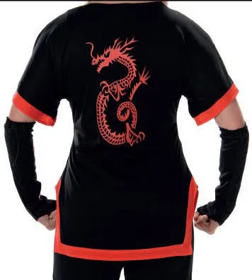 Ninja Warrior Womens Fancy Dress Costume