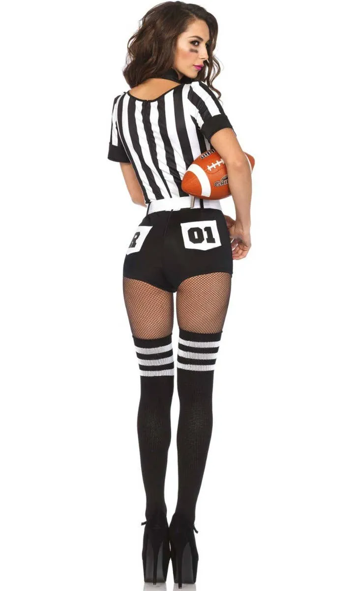 No Rules Womens Sexy Sports Referee Umpire Costume