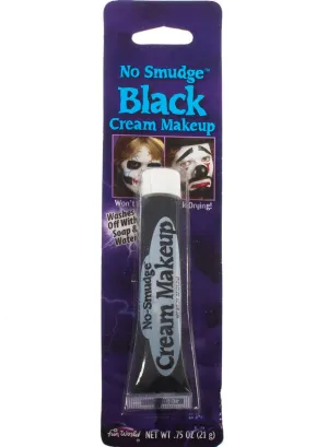 No Smudge Black Cream Costume Makeup