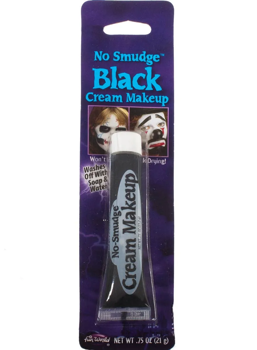 No Smudge Black Cream Costume Makeup