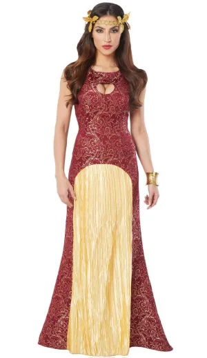 Noble Lady Womens Medieval Fancy Dress Costume