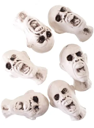 Novelty Bag of Severed Heads Halloween Decoration