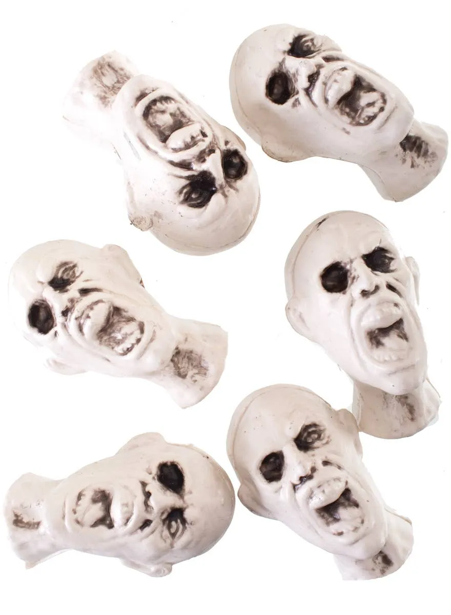 Novelty Bag of Severed Heads Halloween Decoration