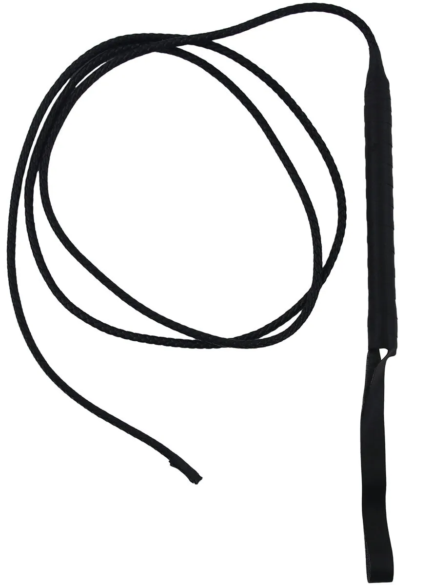Novelty Black 194cm Costume Whip