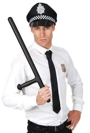 Novelty Black Baton Police Costume Weapon