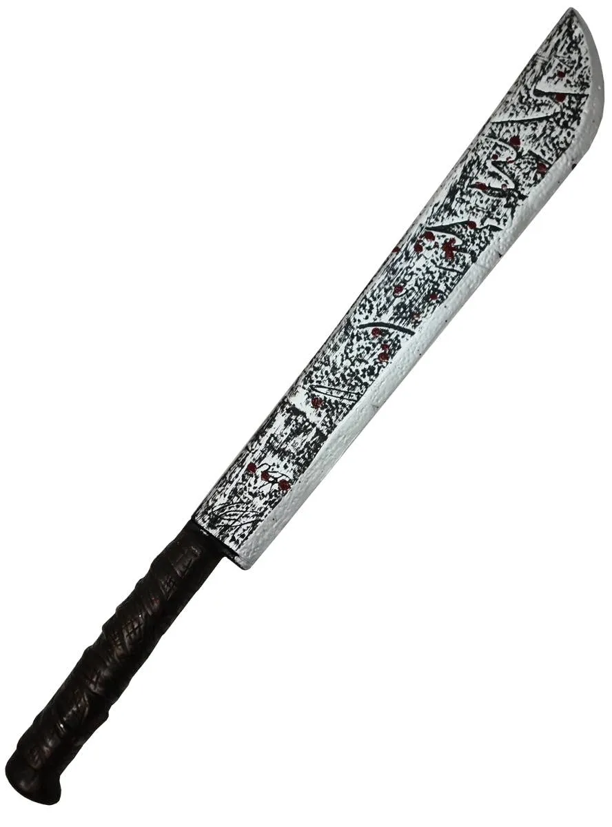 Novelty Bloody 75cm Machete Halloween Costume Weapon