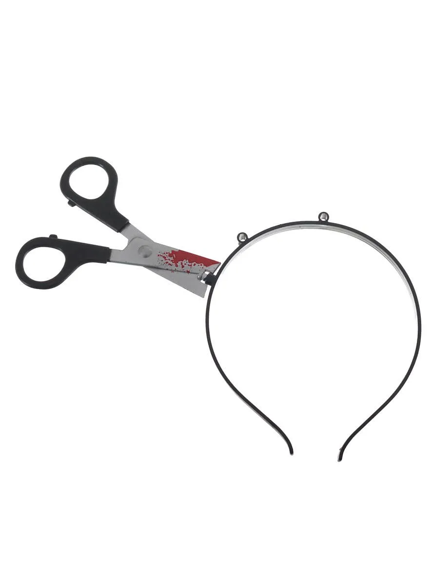 Novelty Bloody Scissors Halloween Headband