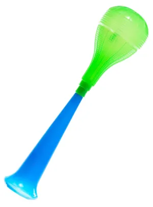 Novelty Blue and Green Honking Horn Costume Accessory