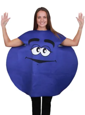 Novelty Blue M&M Character Womens Costume
