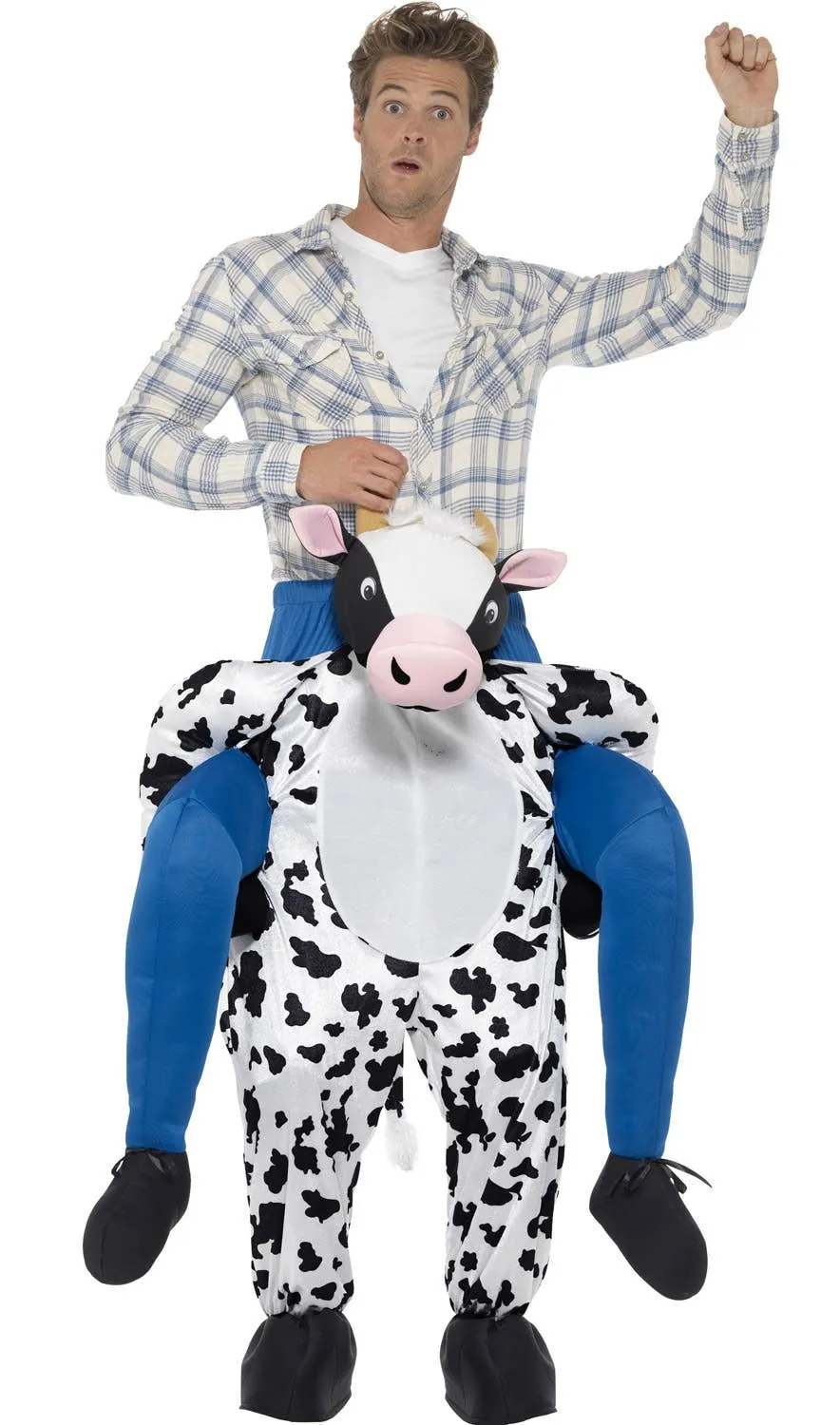 Novelty Cow Adults Animal Piggyback Costume