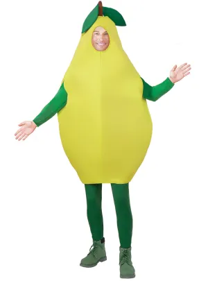 Novelty Green Pear Mens Fruit Costume
