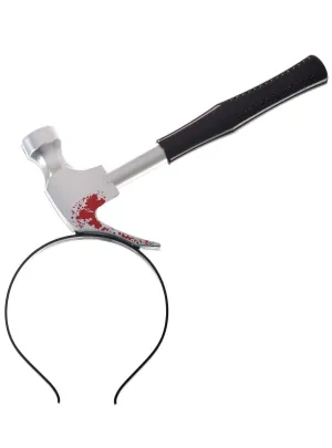 Novelty Hammer in the Head Halloween Costume Headband
