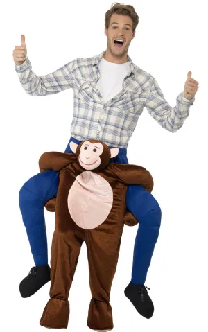 Novelty Monkey Adults Piggyback Costume