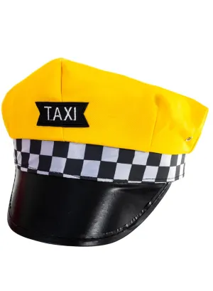 Novelty New York Taxi Driver Costume Hat
