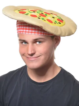 Novelty Plush Pizza Costume Hat