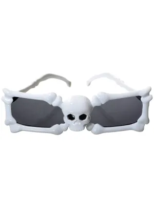 Novelty Skeleton Bones Halloween Costume Glasses