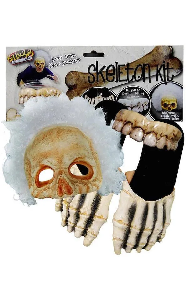 Novelty Skeleton Halloween Costume Accessory Kit