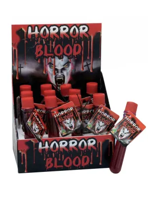 Novelty Test Tube of Fake Blood Halloween Accessory