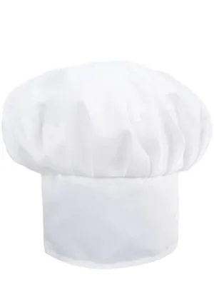 Novelty White Toque Blanche Chef Costume Hat
