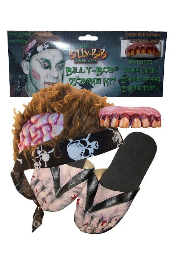 Novelty Zombie Halloween Costume Accessory Kit