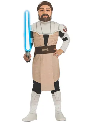 Obi Wan Kenobi Boys Star Wars The Clone Wars Costume