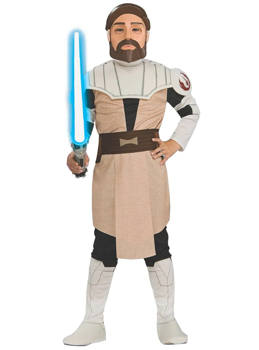Obi Wan Kenobi Boys Star Wars The Clone Wars Costume