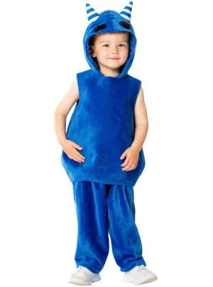 Oddbods Toddler Boys Blue Pogo Monster Costume