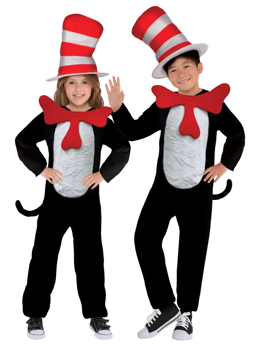 Officially Licensed Dr Seuss Cat in the Hat Kids Costume