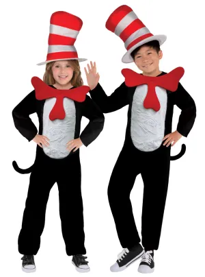 Officially Licensed Dr Seuss Cat in the Hat Kids Costume