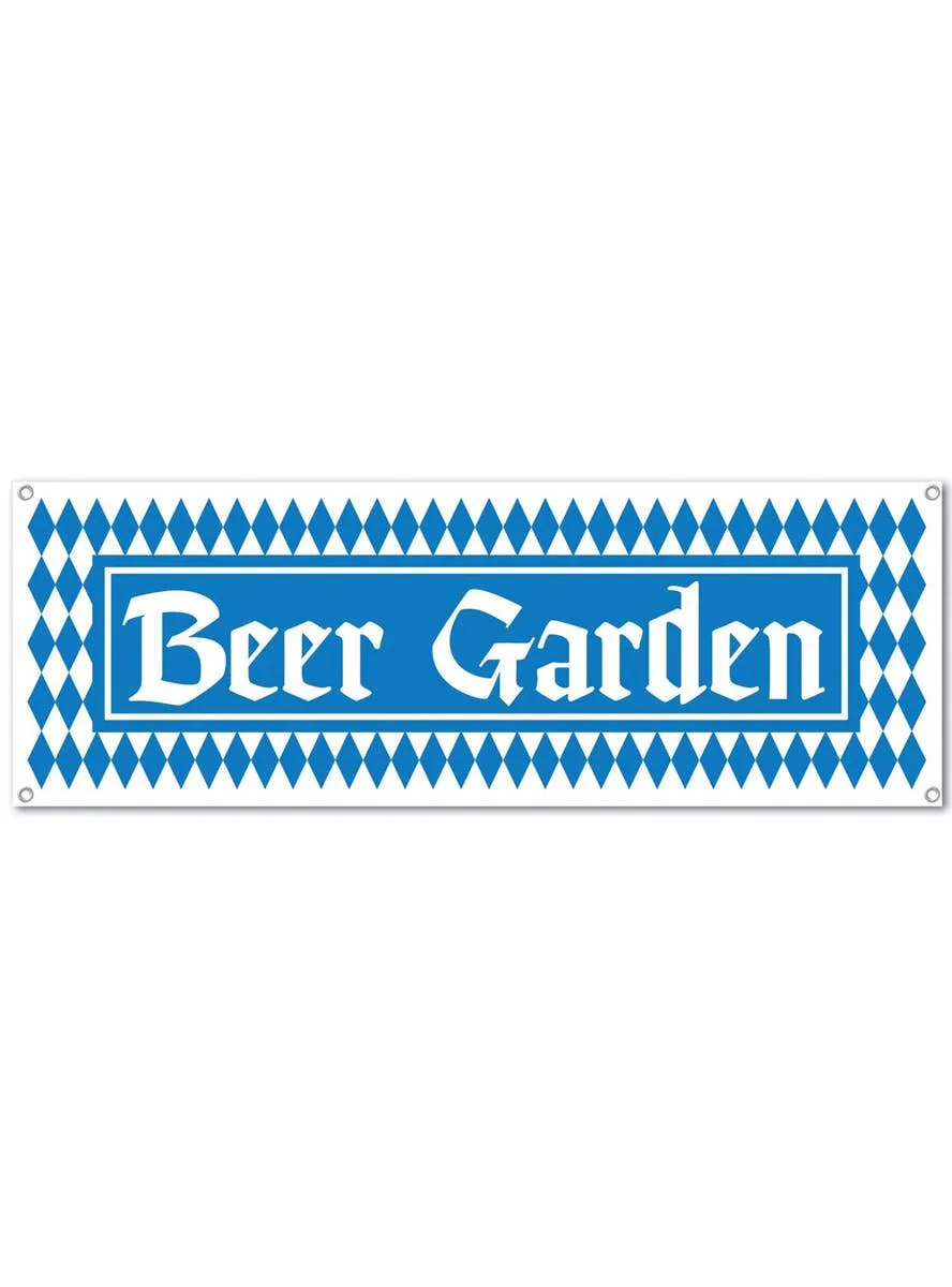 Oktoberfest Beer Garden Banner Party Decoration