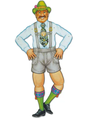 Oktoberfest German Man Cut Out Party Decoration