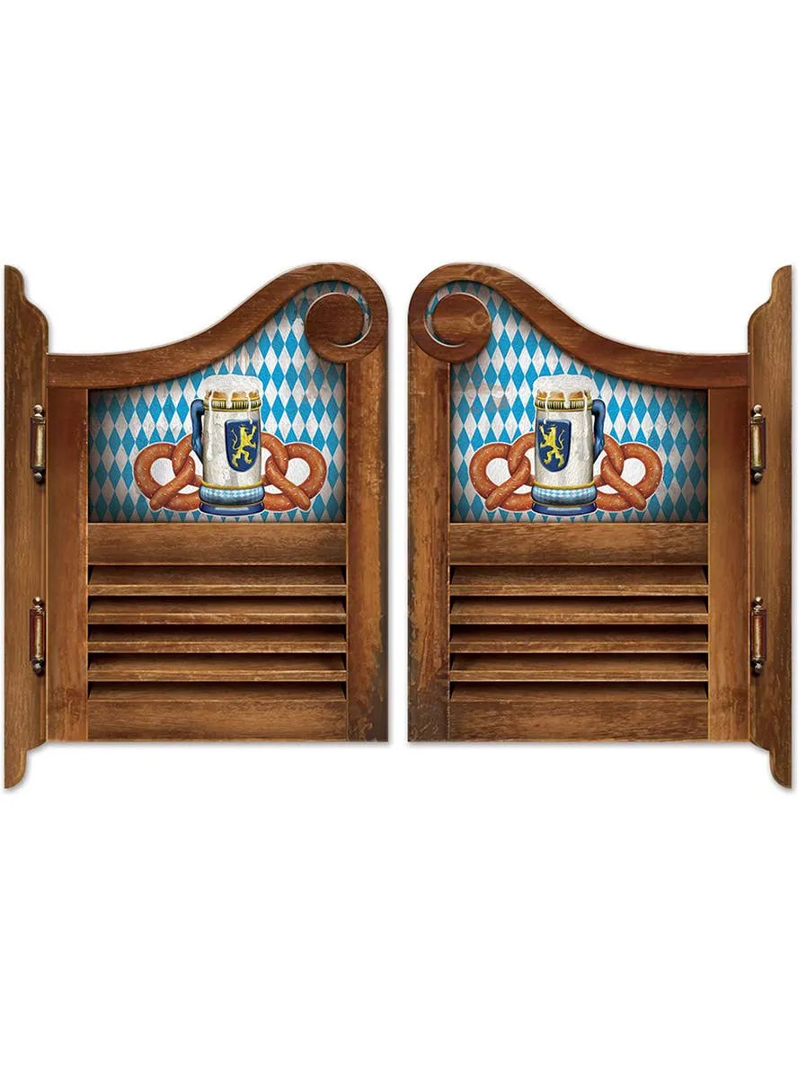 Oktoberfest Saloon Door Cut Outs Decoration