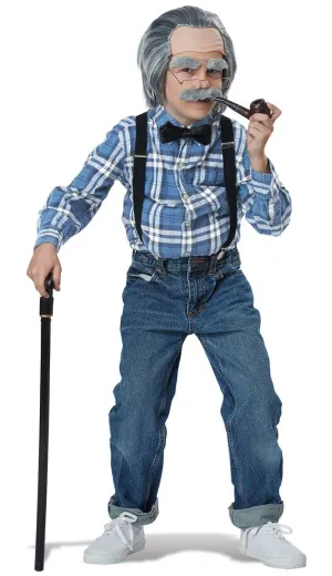 Old Man Boys Costume Accessory Kit