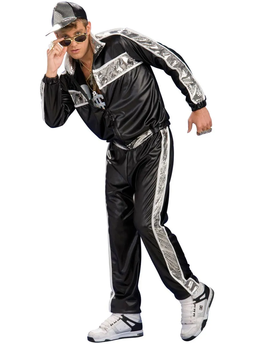 Old School Rap Idol Mens 90s Costume
