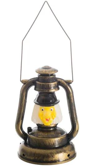 Old Witch Lantern Light Up Halloween Decoration