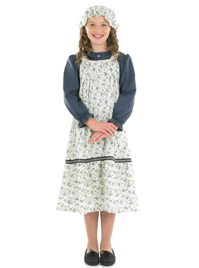 Olden Days Girls Victorian School Girl Costume
