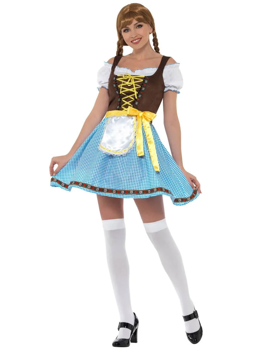 Olga Womens Bavarian Oktoberfest Fancy Dress Costume