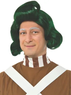 Oompa Loompa Adults Green Book Wek Costume Wig