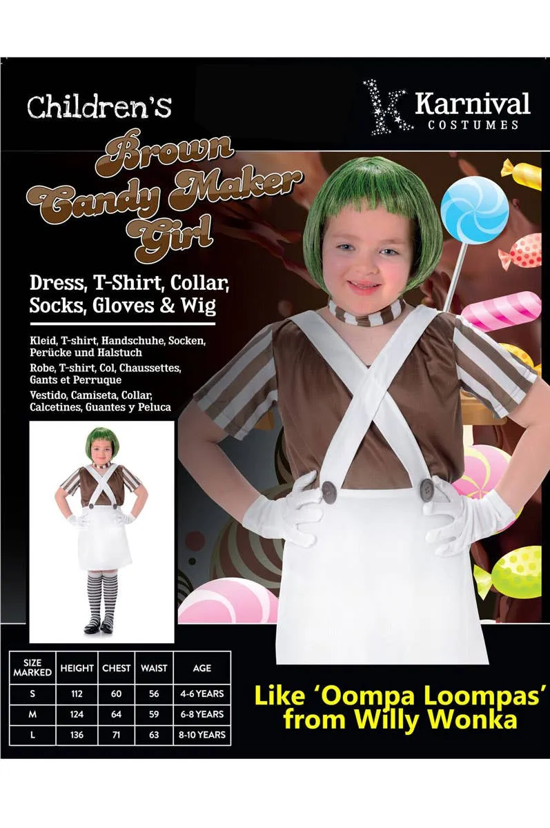 Oompa Loompa Girls Book Week Costume