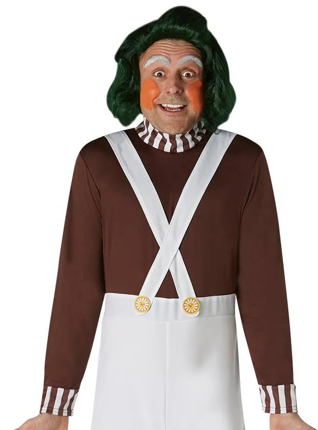 Oompa Loompa Mens Willy Wonka Book Week Costume