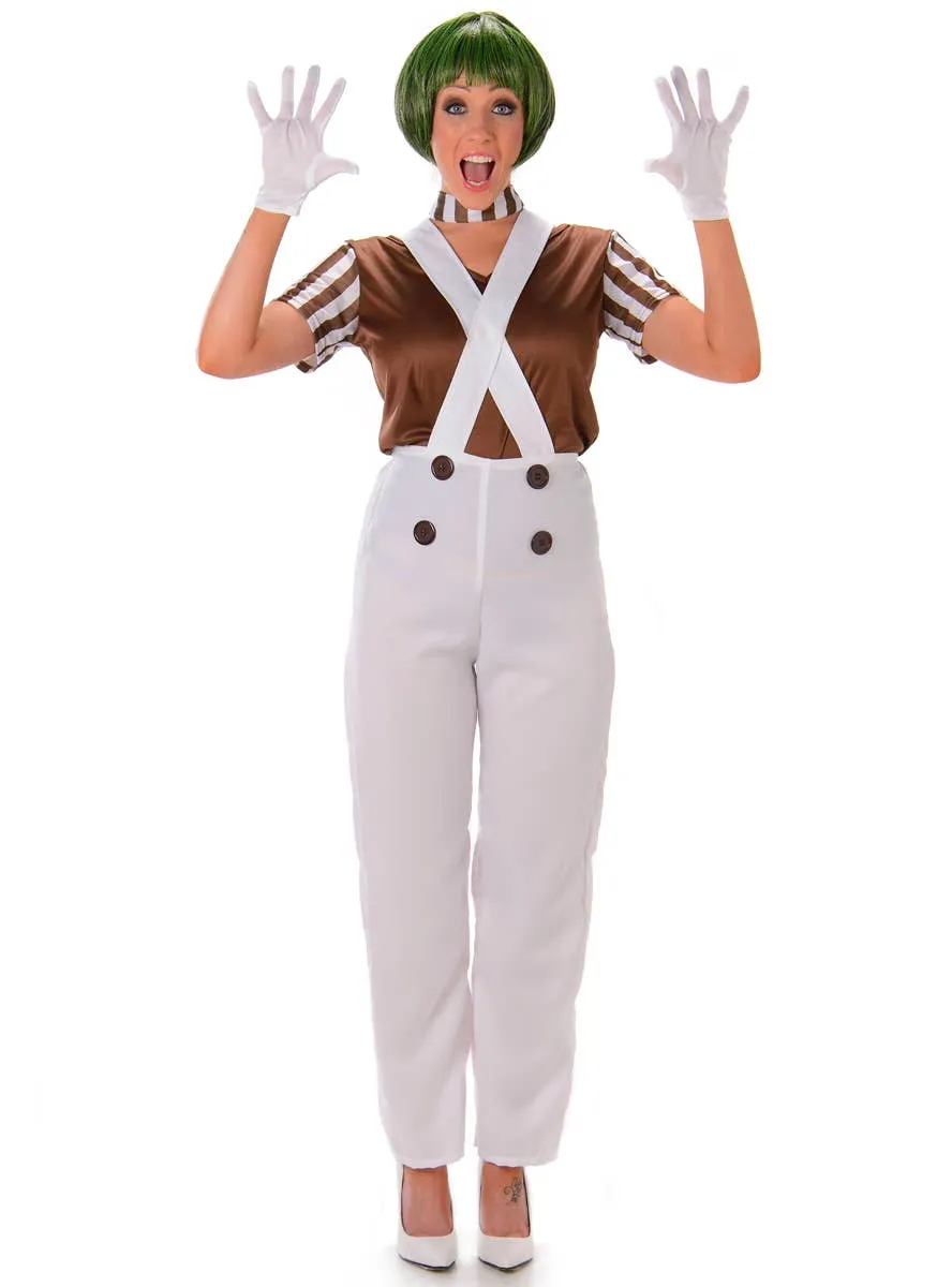 Oompa Loompa Womens Candy Maker Book Week Costume