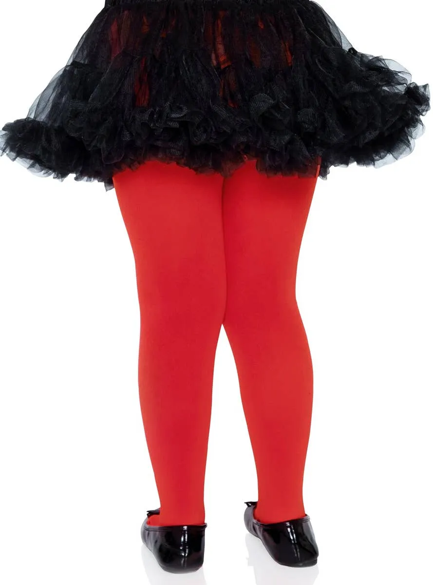 Opaque Girls Red Stockings