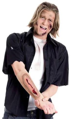 Open Wound Halloween Costume Sleeve