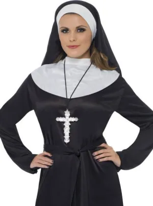 Ornate Silver Cross Costume Jewellery