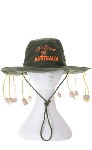 Outback Australia Day Green Cork Hat
