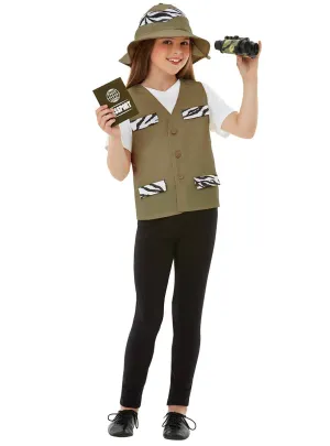 Outback Explorer Girls Safari Costume Kit