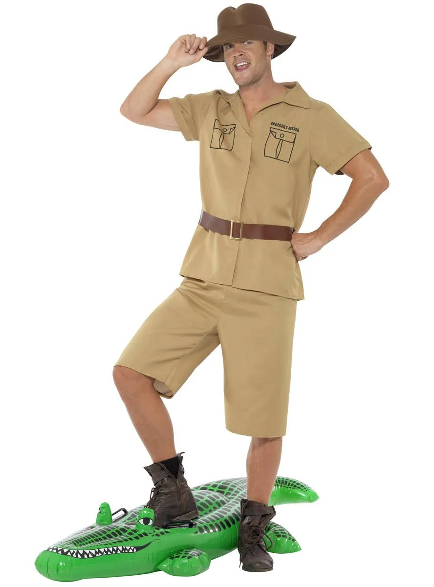 Outback Safari Mens Fancy Dress Costume