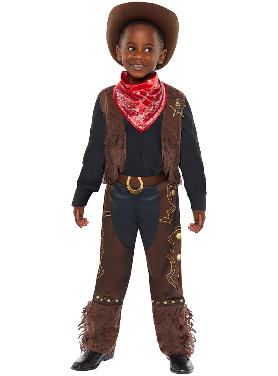 Outback Western Cowboy Boys Costume